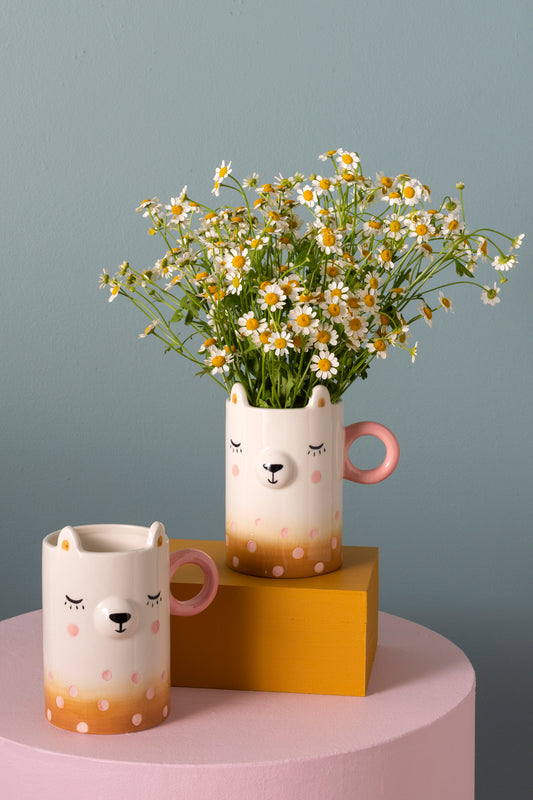 Mother's Love Mug Set of 4 By Accent Decor | Planters, Troughs & Cachepots | Modishstore - 1