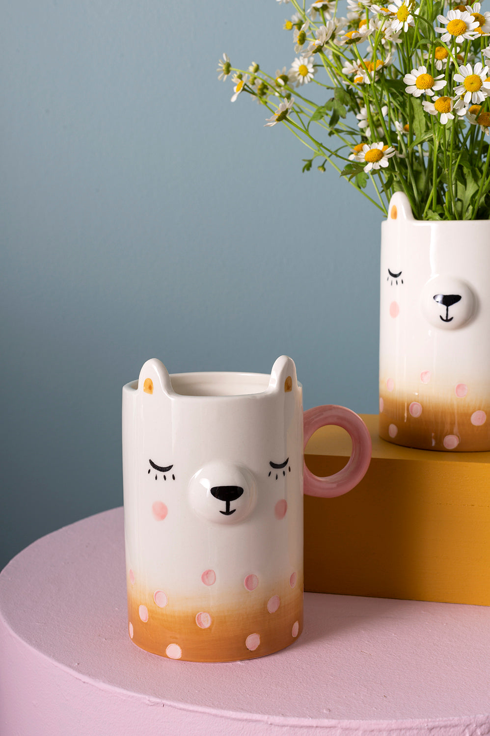 Mother's Love Mug Set of 4 By Accent Decor | Planters, Troughs & Cachepots | Modishstore - 3