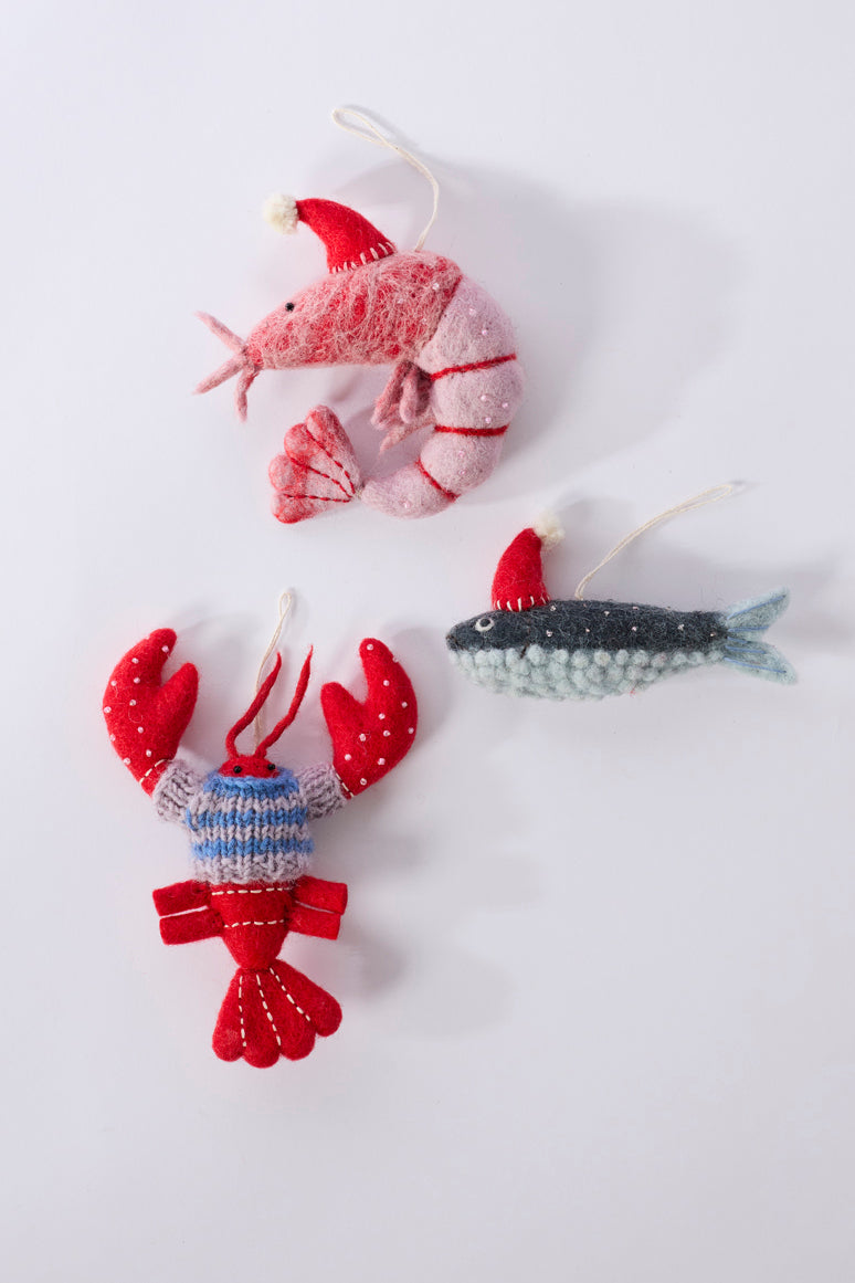 Nantucket Christmas Ornament Set of 4 By Accent Decor | Ornaments | Modishstore - 3
