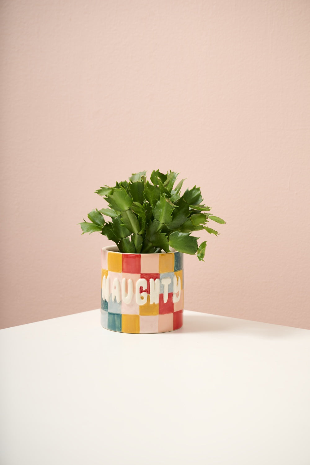 Naughty or Nice Pot Set of 4 By Accent Decor | Planters, Troughs & Cachepots | Modishstore - 3
