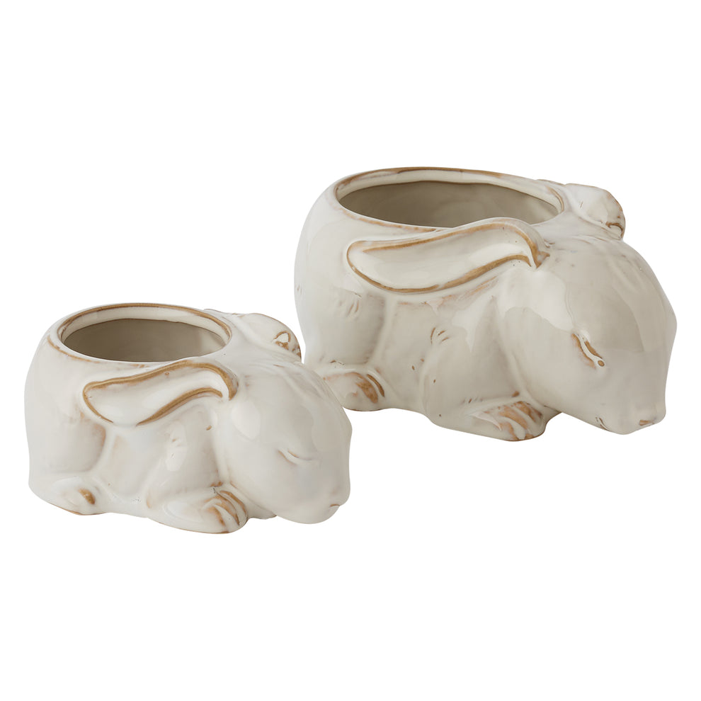 Nestle Pot Set of 8 By Accent Decor | Planters, Troughs & Cachepots | Modishstore - 4