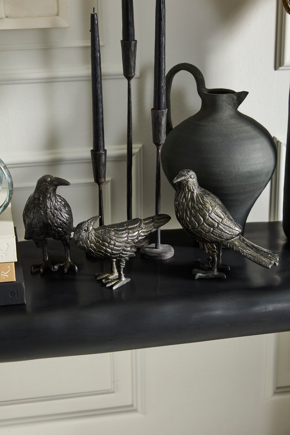 Nevermore Figurine Set of 4 By Accent Decor | Figurines | Modishstore - 3