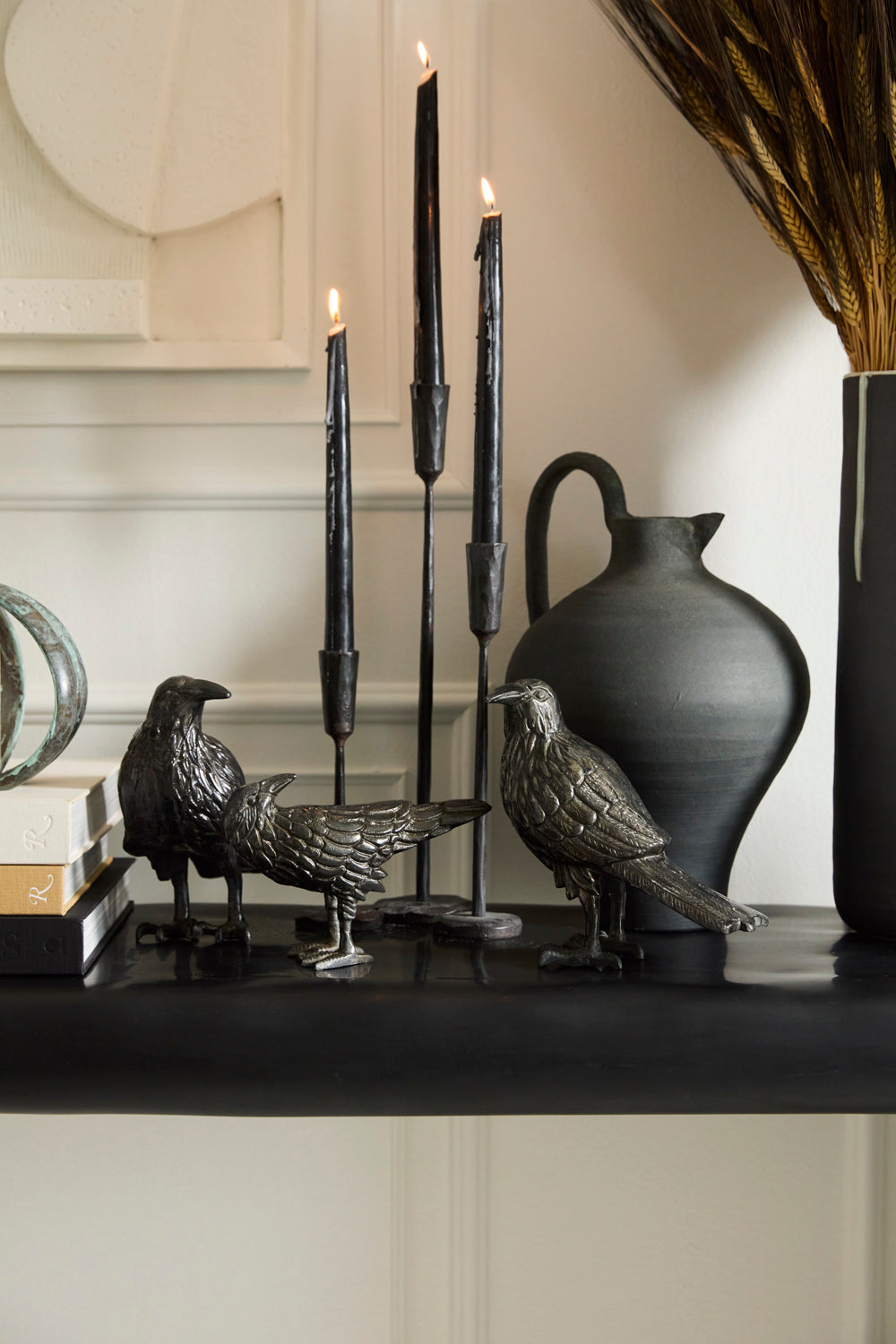 Nevermore Figurine Set of 4 By Accent Decor | Figurines | Modishstore - 4