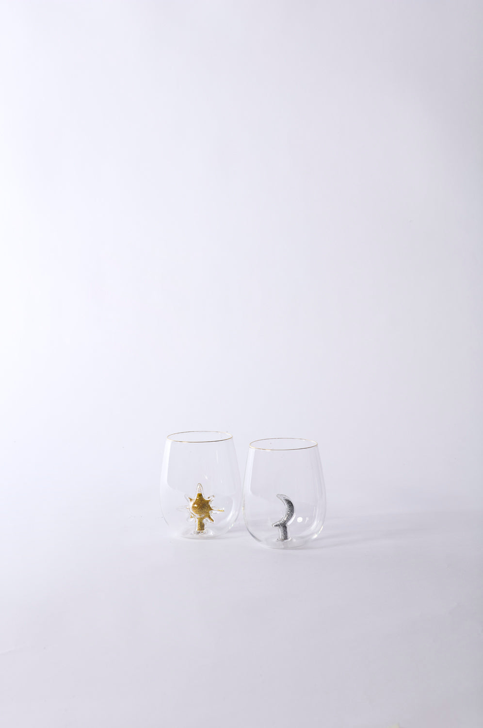 Night Sky Drinkware Set of 4 By Accent Decor | Planters, Troughs & Cachepots | Modishstore - 3