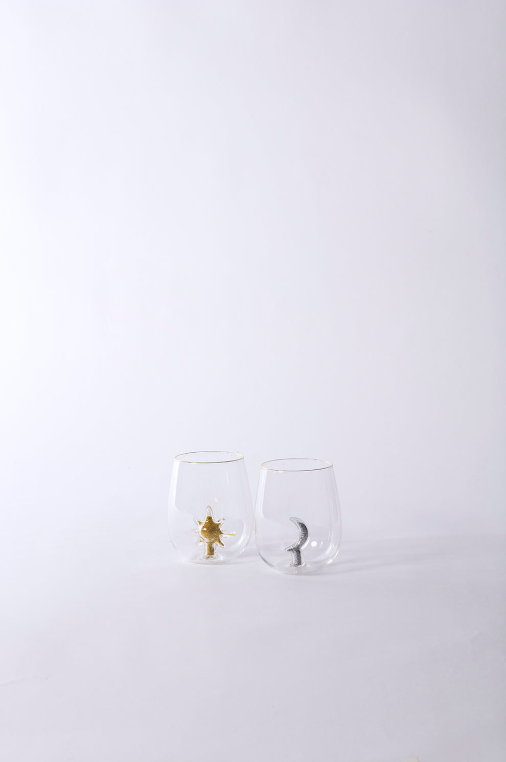 Night Sky Drinkware Set of 4 By Accent Decor | Planters, Troughs & Cachepots | Modishstore - 3