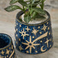 Night Sky Pot Set of 8 By Accent Decor | Planters, Troughs & Cachepots | Modishstore - 1