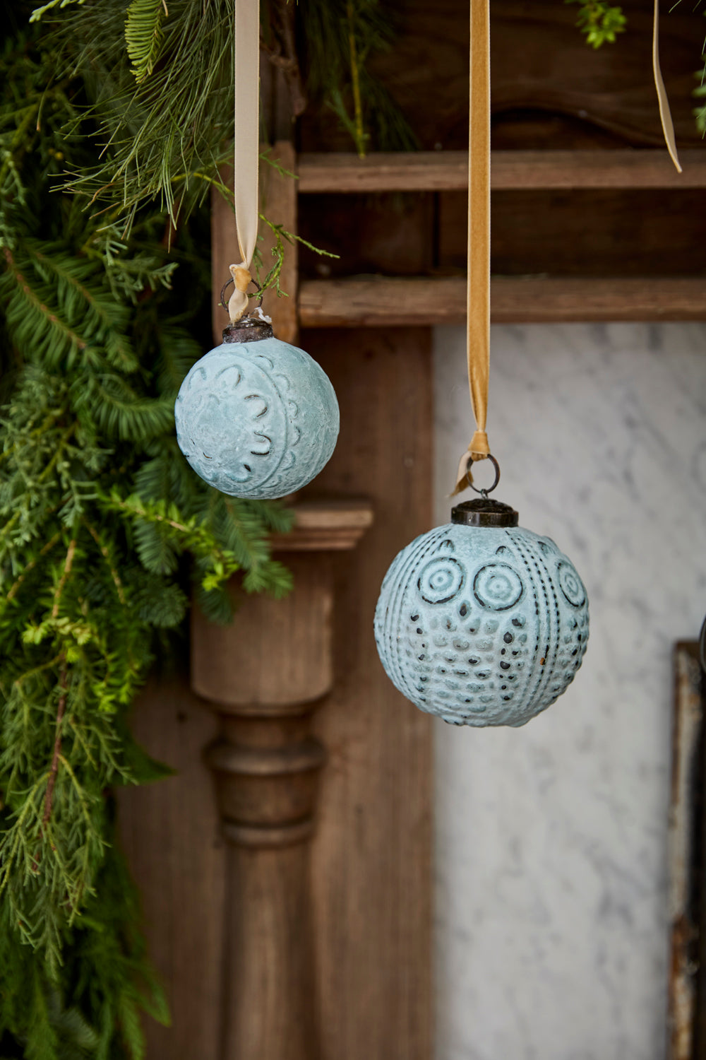 Noctua Ornament Set of 8 By Accent Decor | Ornaments | Modishstore - 3