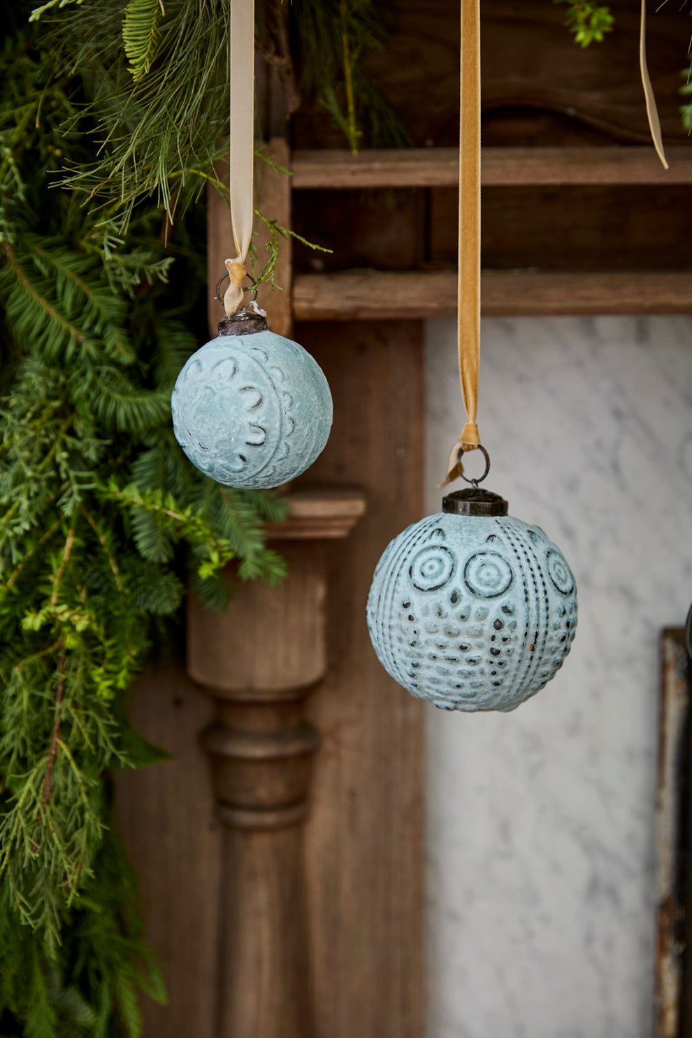 Noctua Ornament Set of 8 By Accent Decor | Ornaments | Modishstore - 3