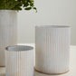 Whitewashed Norah Vase Set of 8 By Accent Decor | Vases | Modishstore - 1