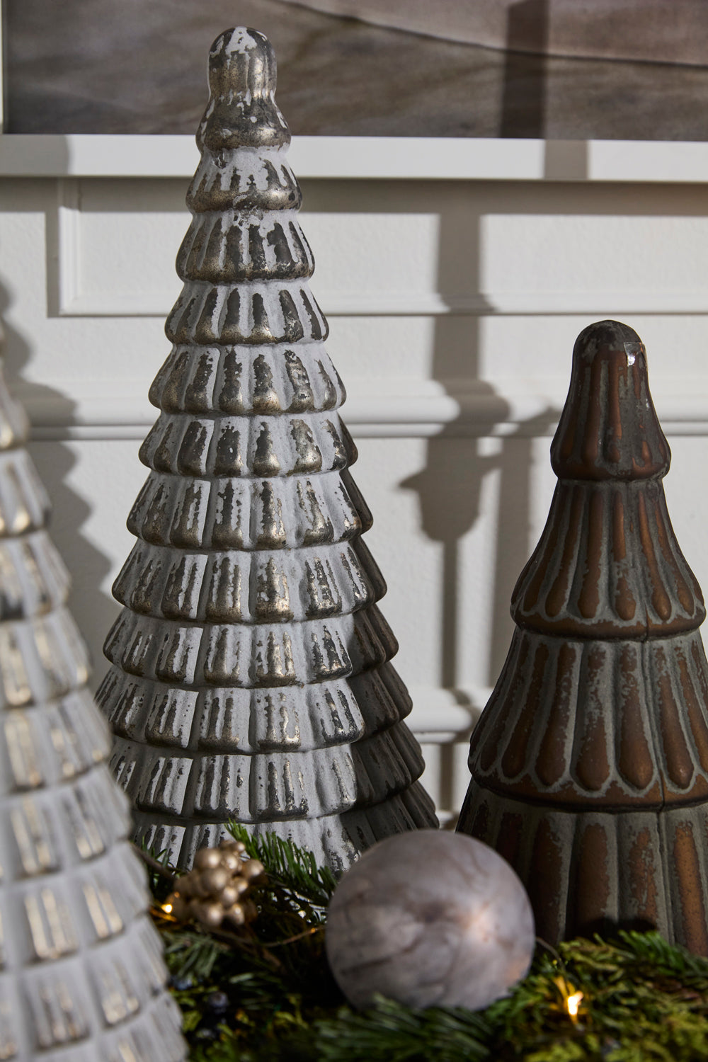 Norway Tree Set of 2 By Accent Decor | Planters, Troughs & Cachepots | Modishstore - 1