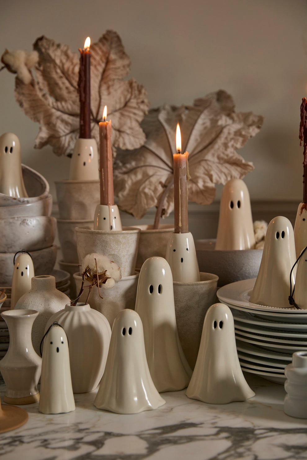 Not So Ghostly Figurine Set of 8 By Accent Decor | Figurines | Modishstore - 4