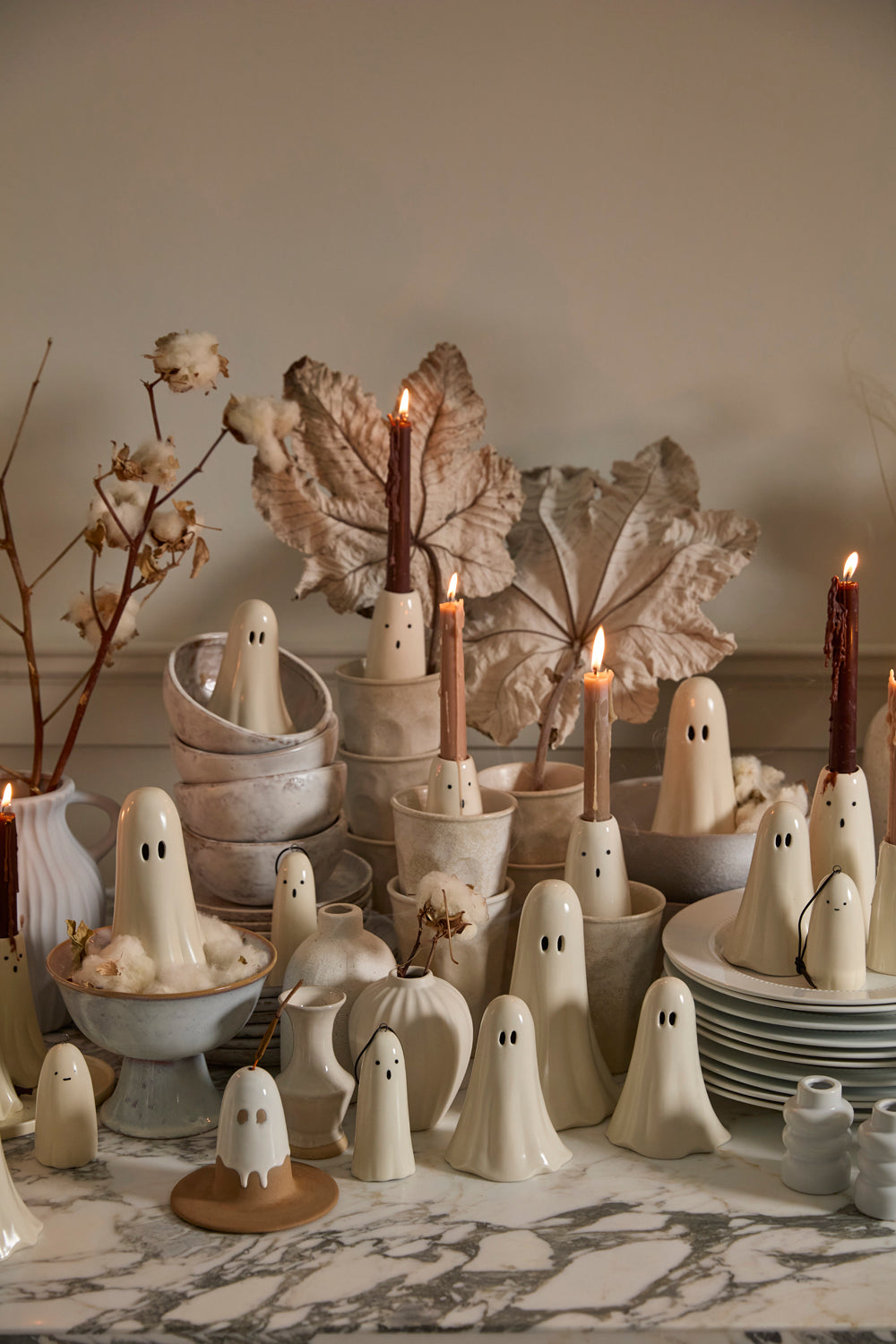 Not So Ghostly Figurine Set of 8 By Accent Decor | Figurines | Modishstore - 7