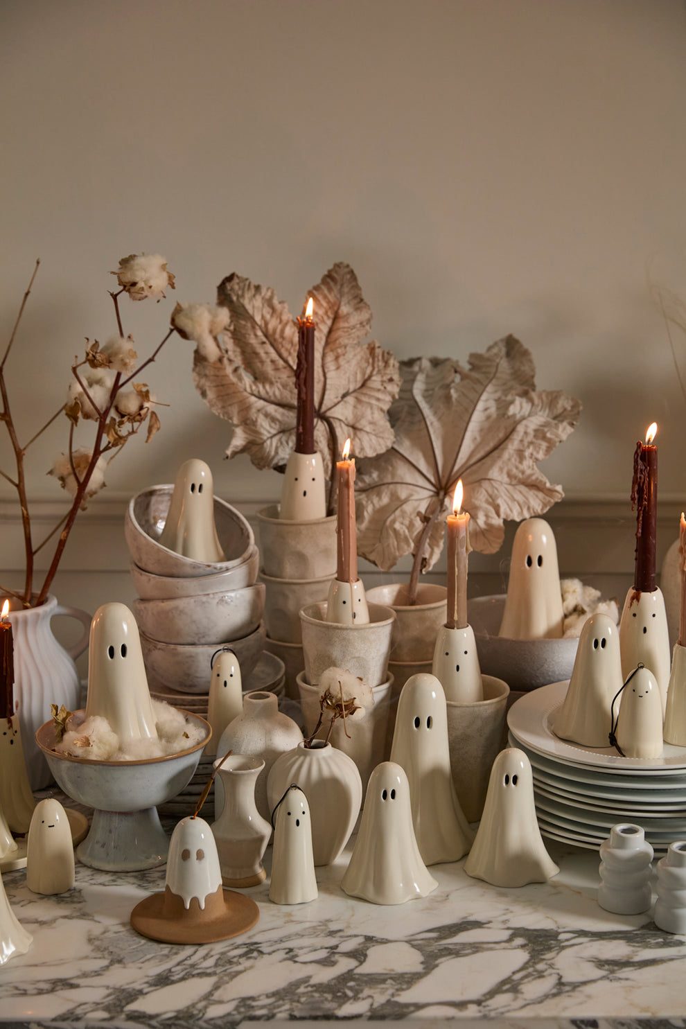 Not So Ghostly Figurine Set of 8 By Accent Decor | Figurines | Modishstore - 7
