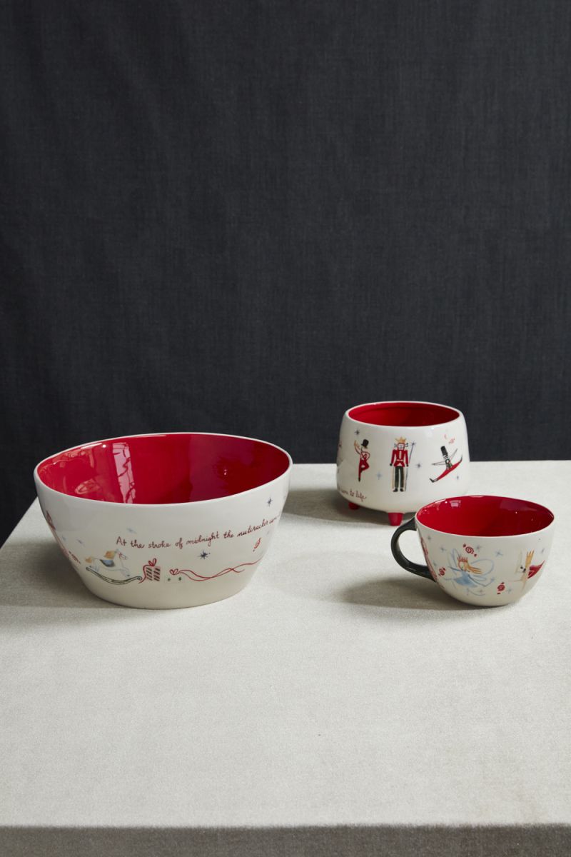 Nutcracker Ballet Bowl 10" x  4.75" By Accent Decor | Decorative Bowls | Modishstore - 4