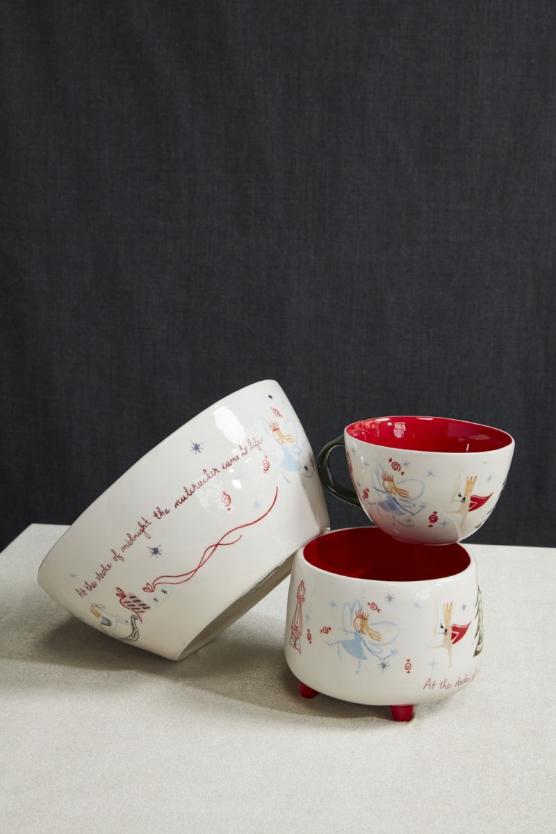 Nutcracker Ballet Bowl 10" x  4.75" By Accent Decor | Decorative Bowls | Modishstore - 5