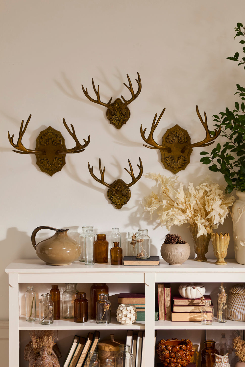 Oakdale Antler Wall Mount By Accent Decor | Wall Decor | Modishstore - 4