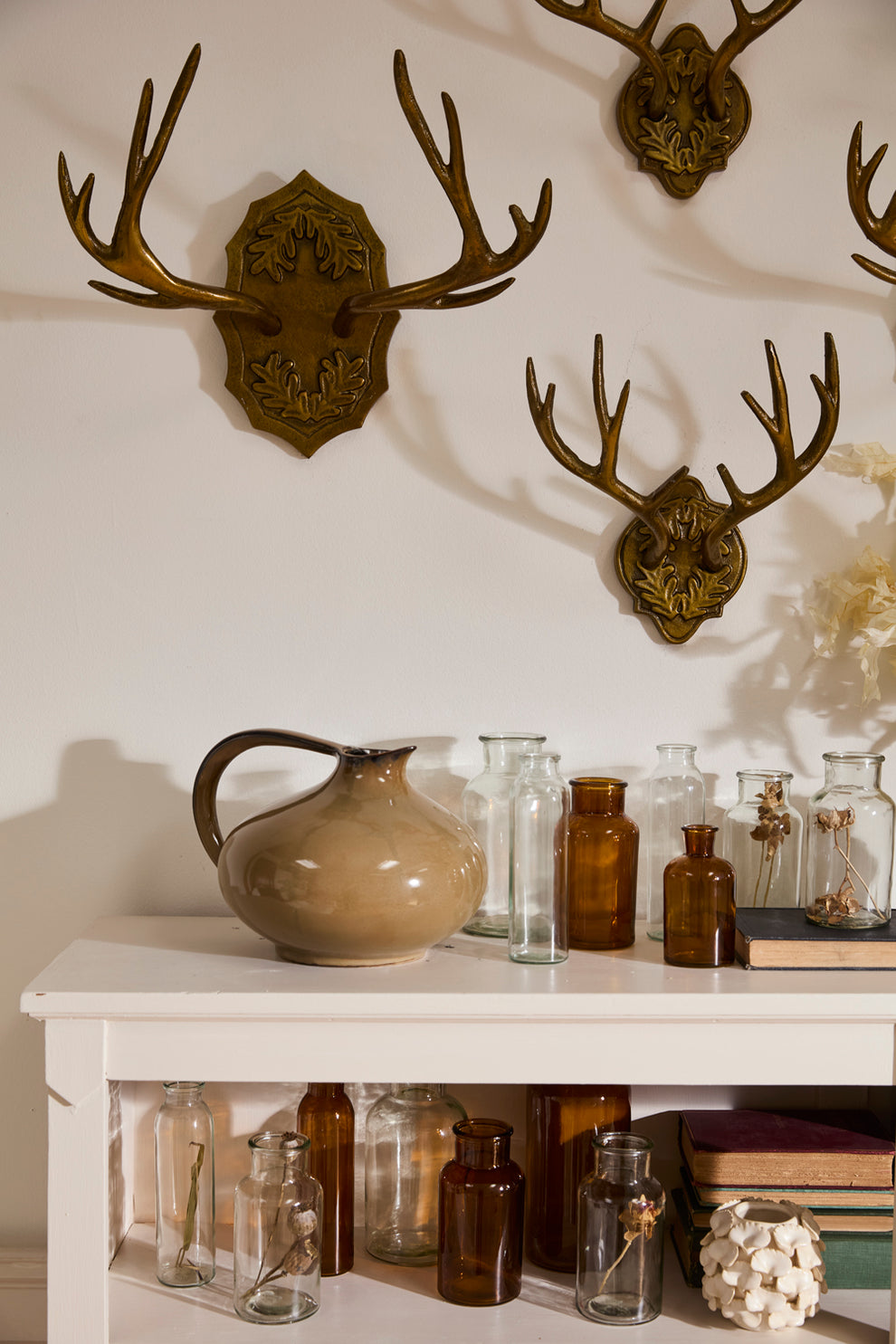 Oakdale Antler Wall Mount By Accent Decor | Wall Decor | Modishstore - 5