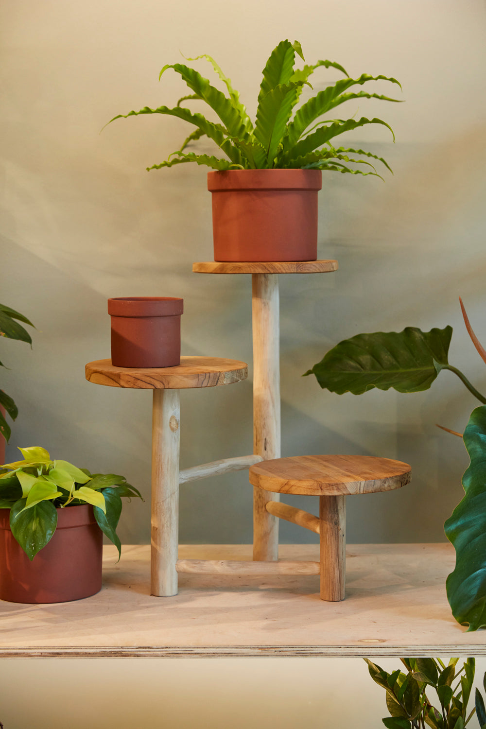 Obispo Stand By Accent Decor | Stands | Modishstore - 3