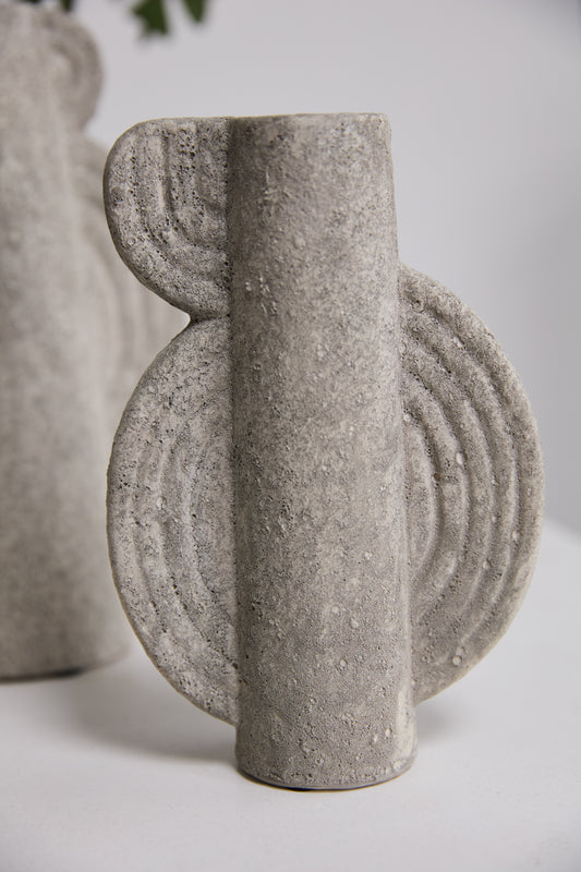 Oblique Vase Set of 4 By Accent Decor | Vases | Modishstore - 1