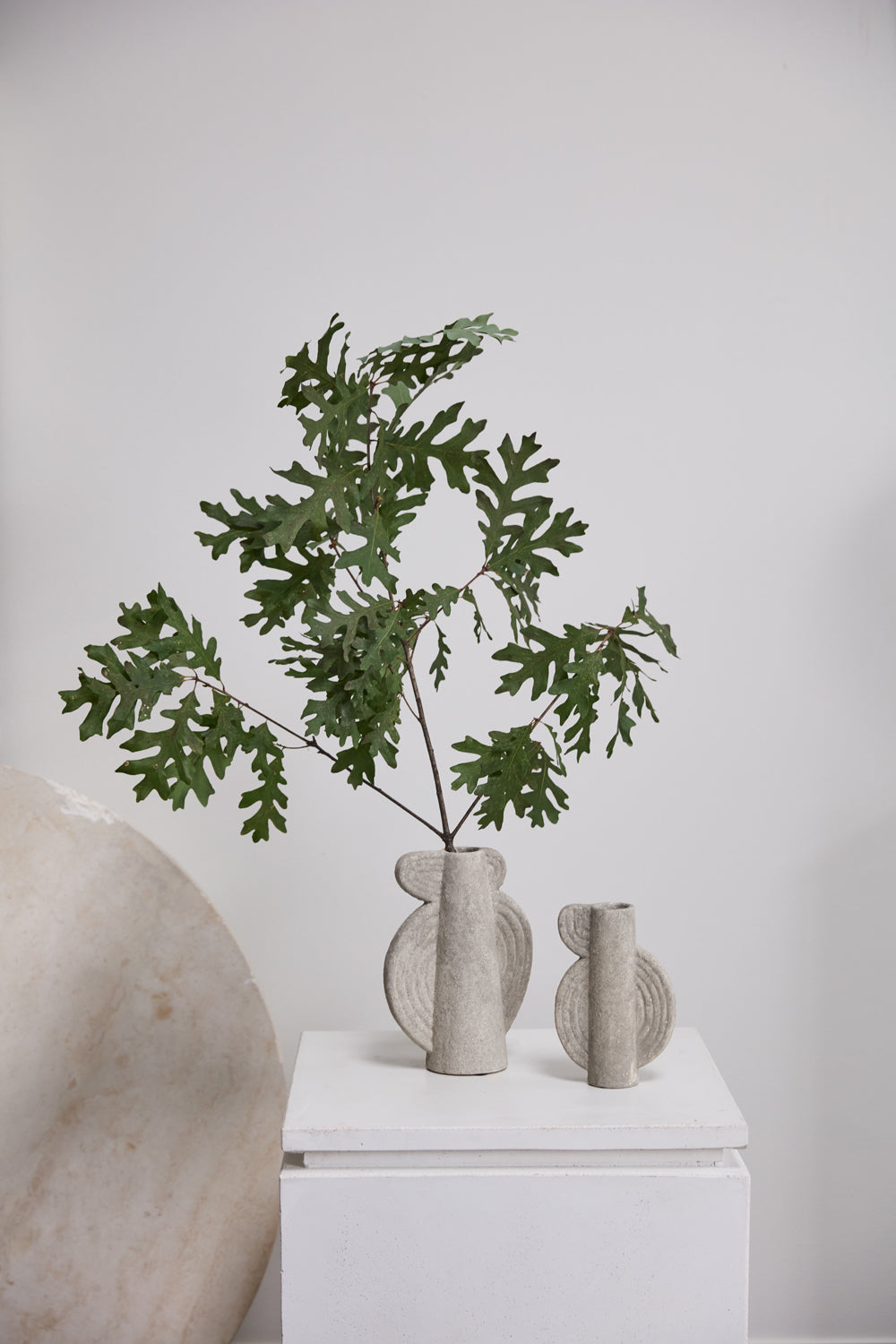 Oblique Vase Set of 4 By Accent Decor | Vases | Modishstore - 4