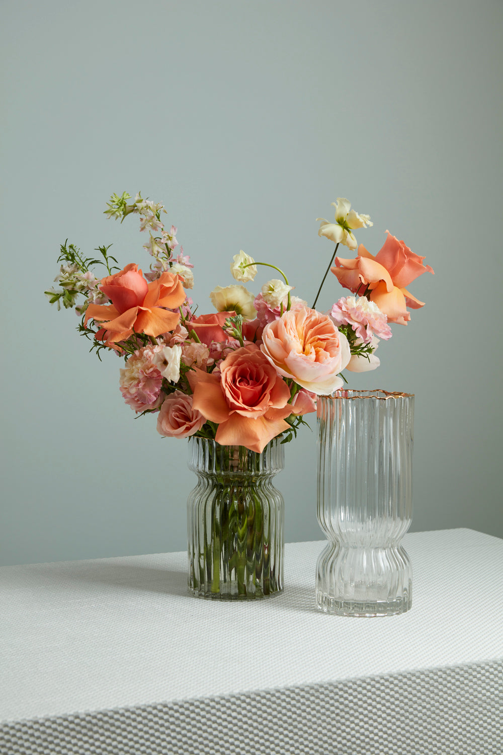 Odette Vase Set of 2 By Accent Decor | Vases | Modishstore - 3