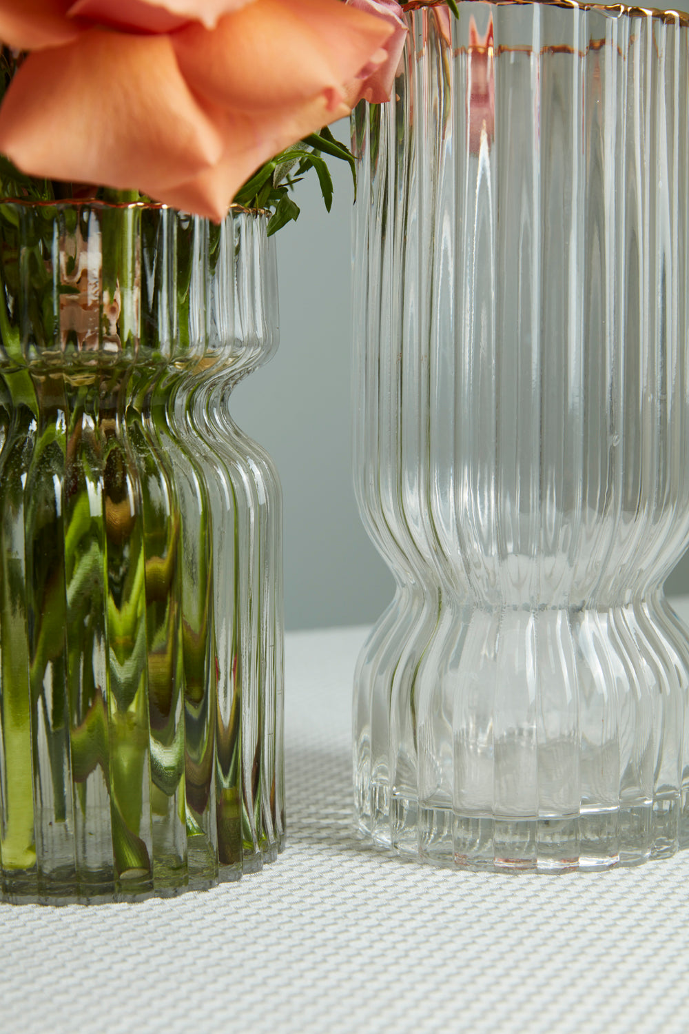 Odette Vase Set of 2 By Accent Decor | Vases | Modishstore - 4
