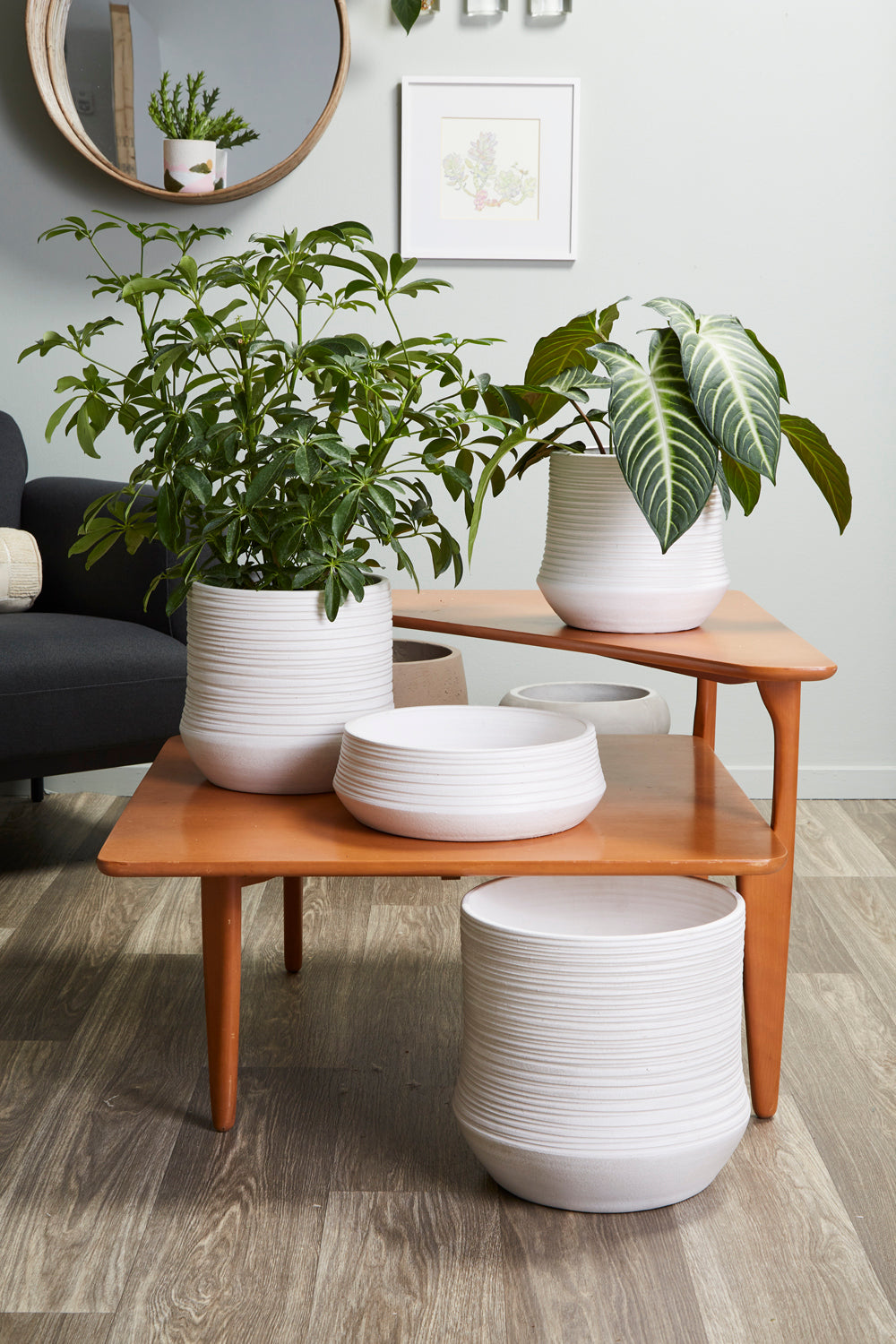 Offshore Collection Set of 2 By Accent Decor | Planters, Troughs & Cachepots | Modishstore - 3