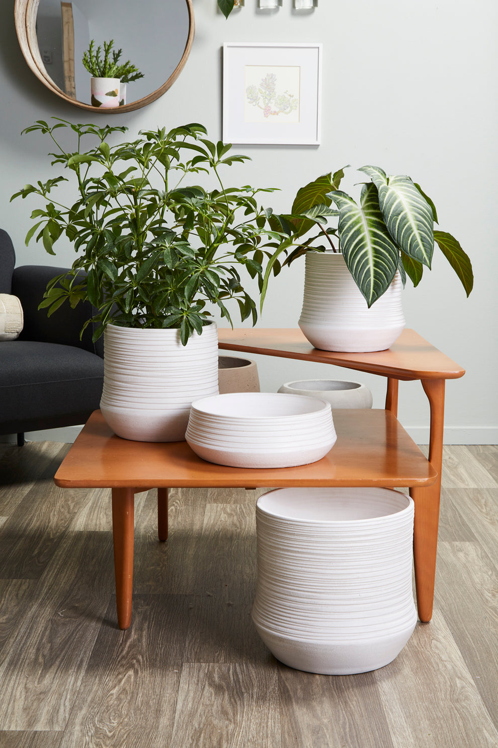 Offshore Collection Set of 2 By Accent Decor | Planters, Troughs & Cachepots | Modishstore - 3