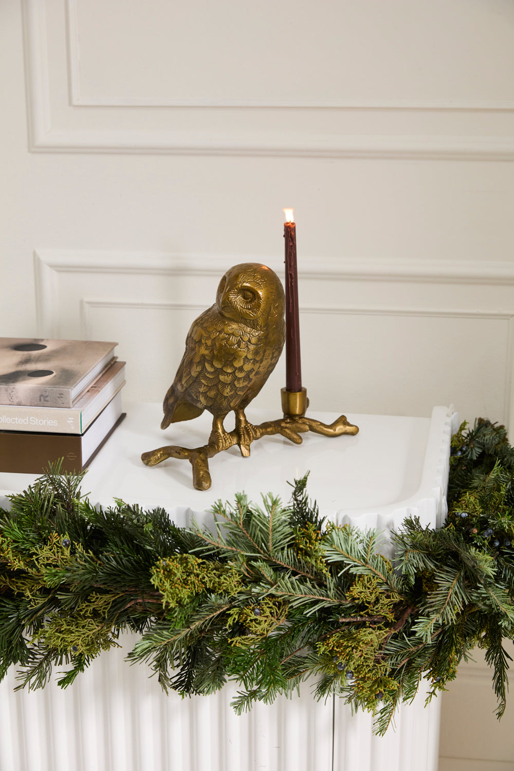 Owl's Watch Candleholder By Accent Decor | Candle Holders | Modishstore - 3