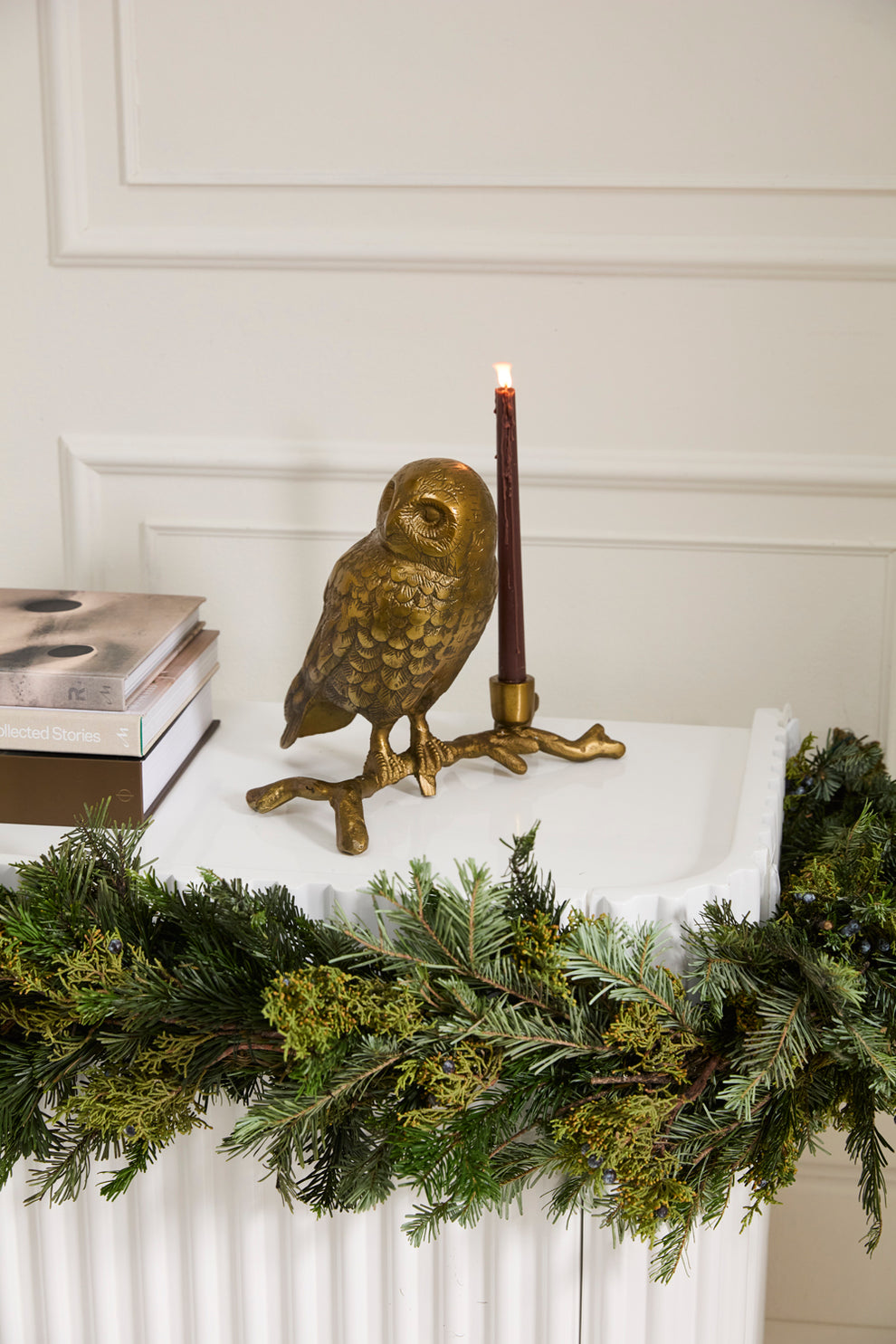 Owl's Watch Candleholder By Accent Decor | Candle Holders | Modishstore - 3
