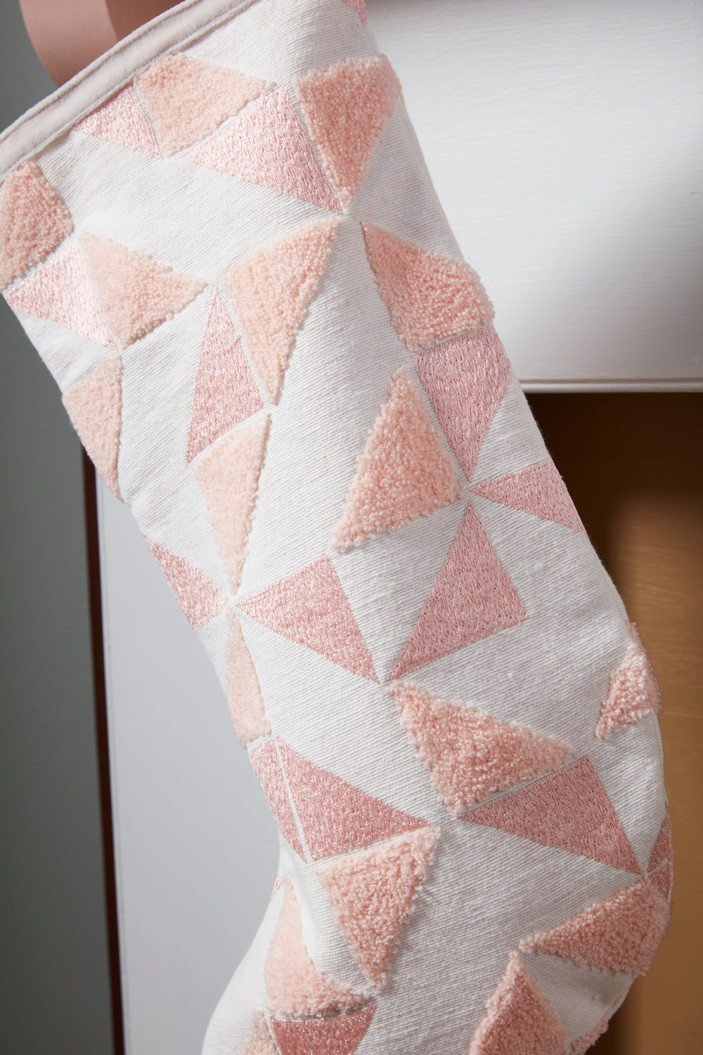 Patchwork Stocking Set of 2 By Accent Decor | Decor | Modishstore - 1