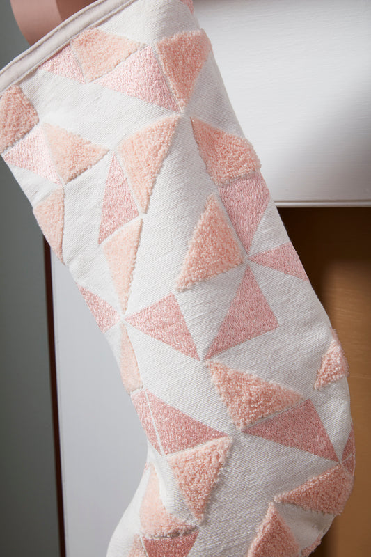 Patchwork Stocking Set of 2 By Accent Decor | Decor | Modishstore - 1