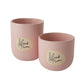Peace and Love Pot Set of 8 By Accent Decor | Planters, Troughs & Cachepots | Modishstore - 5