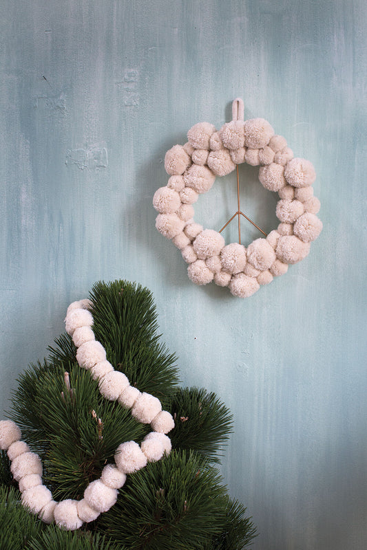 Peace + Pom Collection Set of 2 By Accent Decor