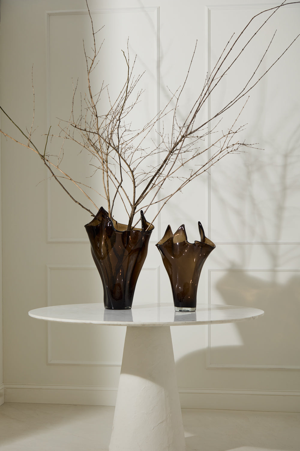 Peaked Glass Vase By Accent Decor | Vases | Modishstore - 3