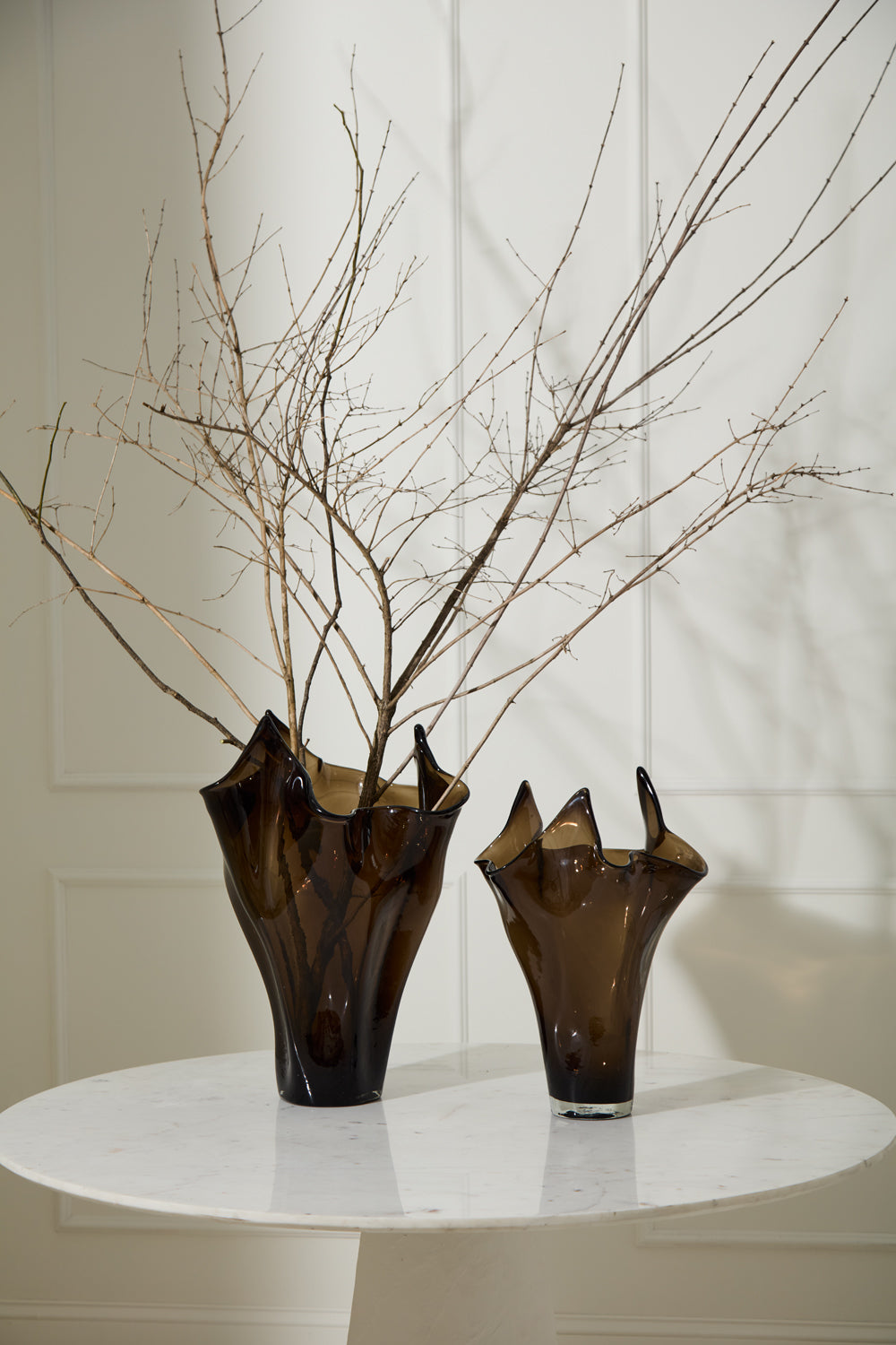 Peaked Glass Vase By Accent Decor | Vases | Modishstore - 4