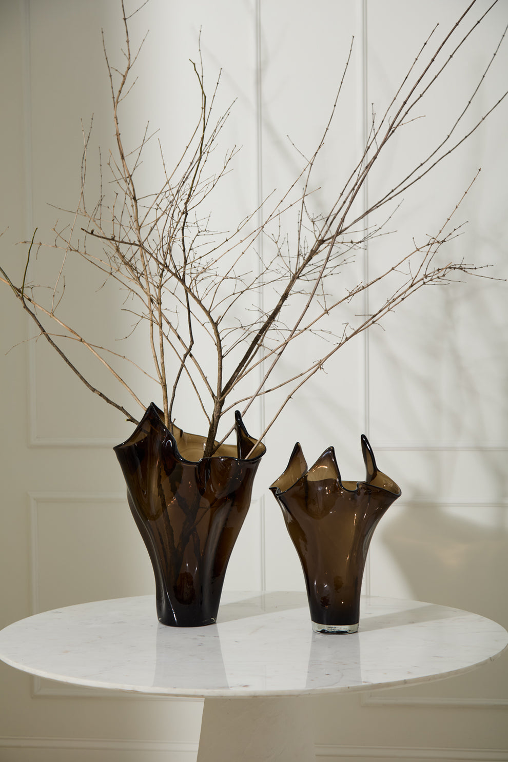 Peaked Glass Vase By Accent Decor | Vases | Modishstore - 4