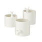 Peeking Bunny Pots Set of 6 By Accent Decor | Planters, Troughs & Cachepots | Modishstore - 3