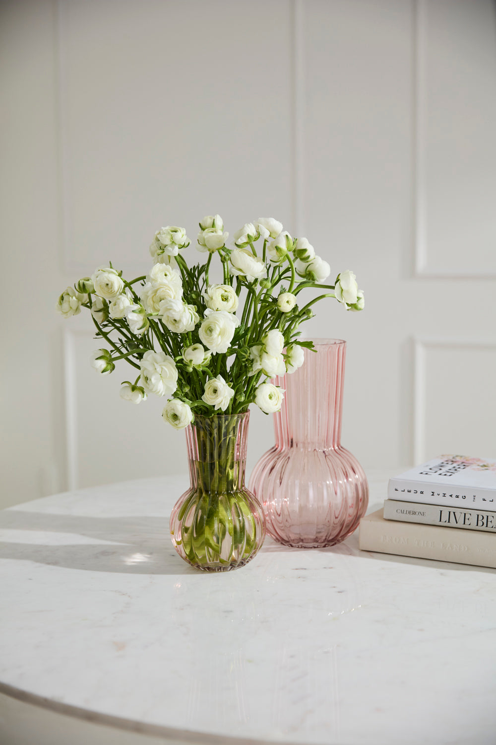 Peony Vase Set of 4 By Accent Decor | Vases | Modishstore - 4