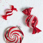 Peppermint Swirl Ornament Set of 8 By Accent Decor | Ornaments | Modishstore - 3