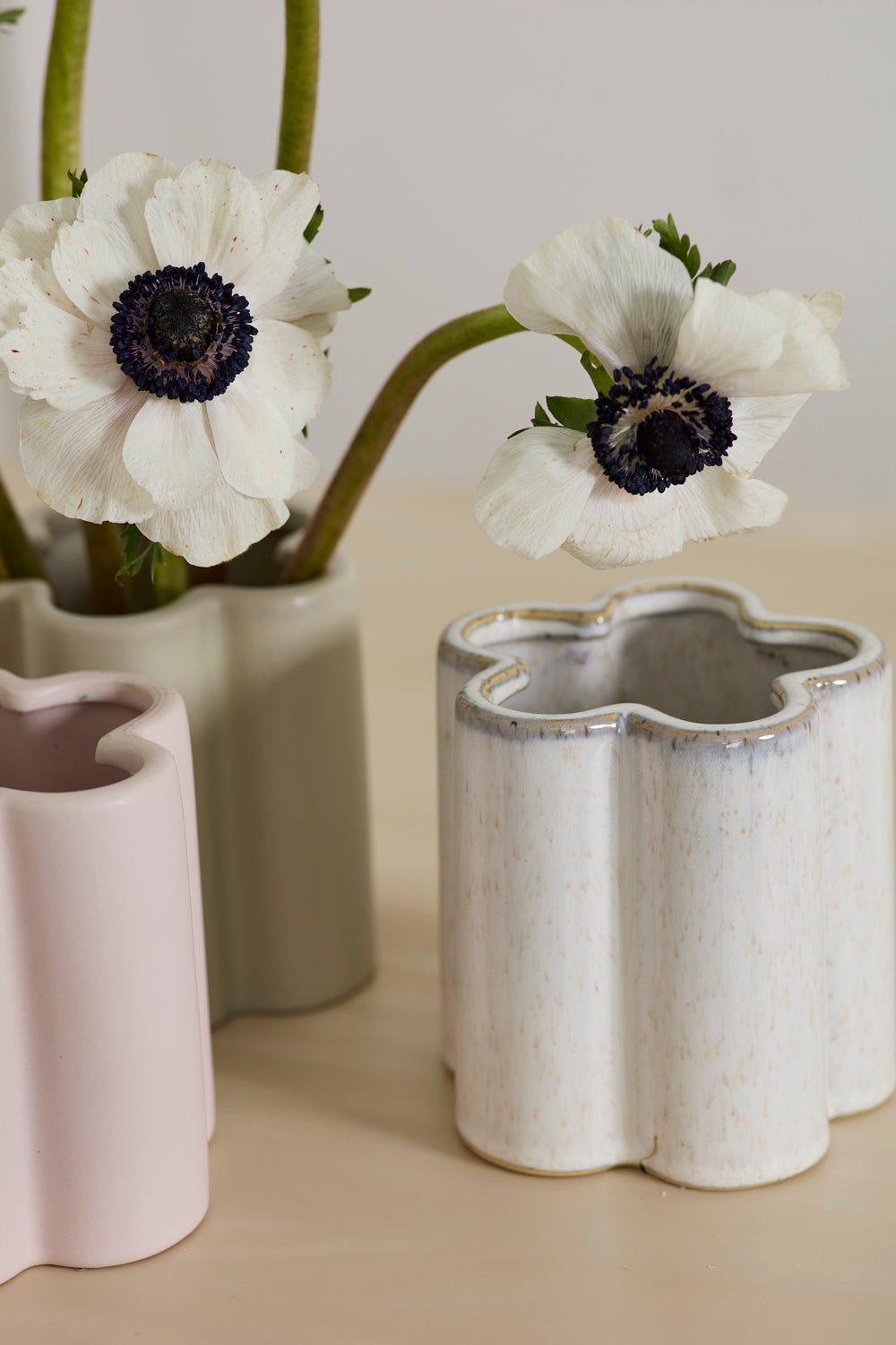 Petal Vase Set of 8 By Accent Decor | Vases | Modishstore - 1