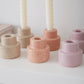 Piedra Candleholder Set of 8 By Accent Decor | Candle Holders | Modishstore - 1