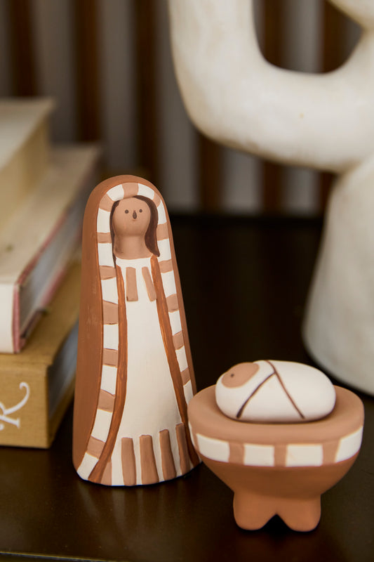 Pintura Nativity Set - Set of 12 By Accent Decor | Planters, Troughs & Cachepots | Modishstore - 1