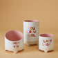 Plant Luv Collection Set of 4 By Accent Decor | Planters, Troughs & Cachepots | Modishstore - 1