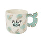 Plant Mom Mug Set of 4 By Accent Decor | Decorative Trays & Dishes | Modishstore - 4