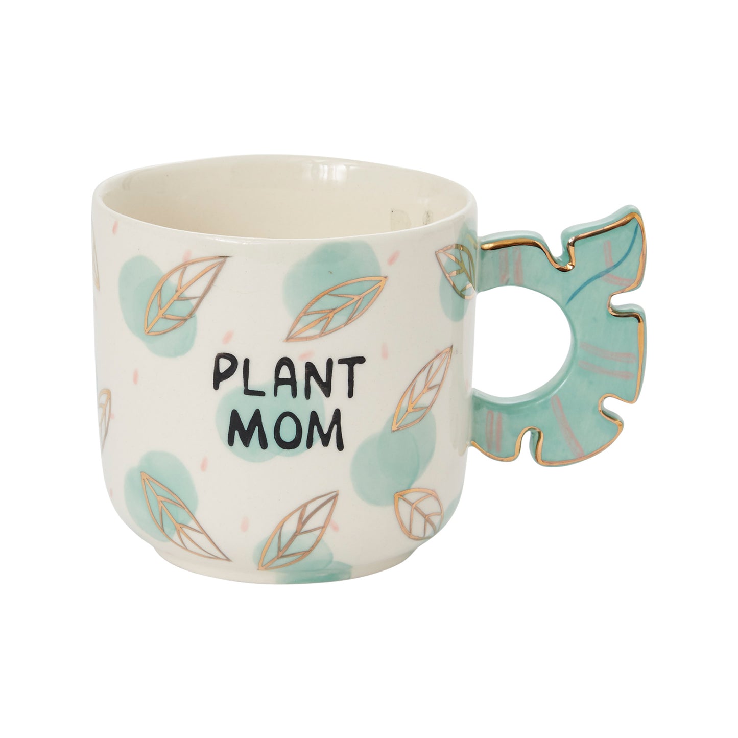 Plant Mom Mug Set of 4 By Accent Decor | Decorative Trays & Dishes | Modishstore - 4