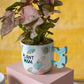 Plant Mom Mug Set of 4 By Accent Decor | Decorative Trays & Dishes | Modishstore - 3