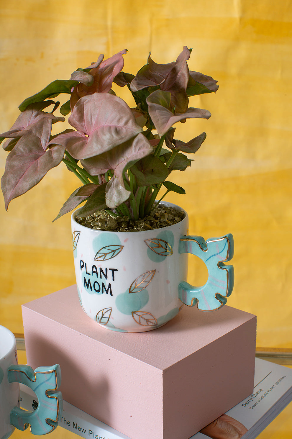 Plant Mom Mug Set of 4 By Accent Decor | Decorative Trays & Dishes | Modishstore - 3
