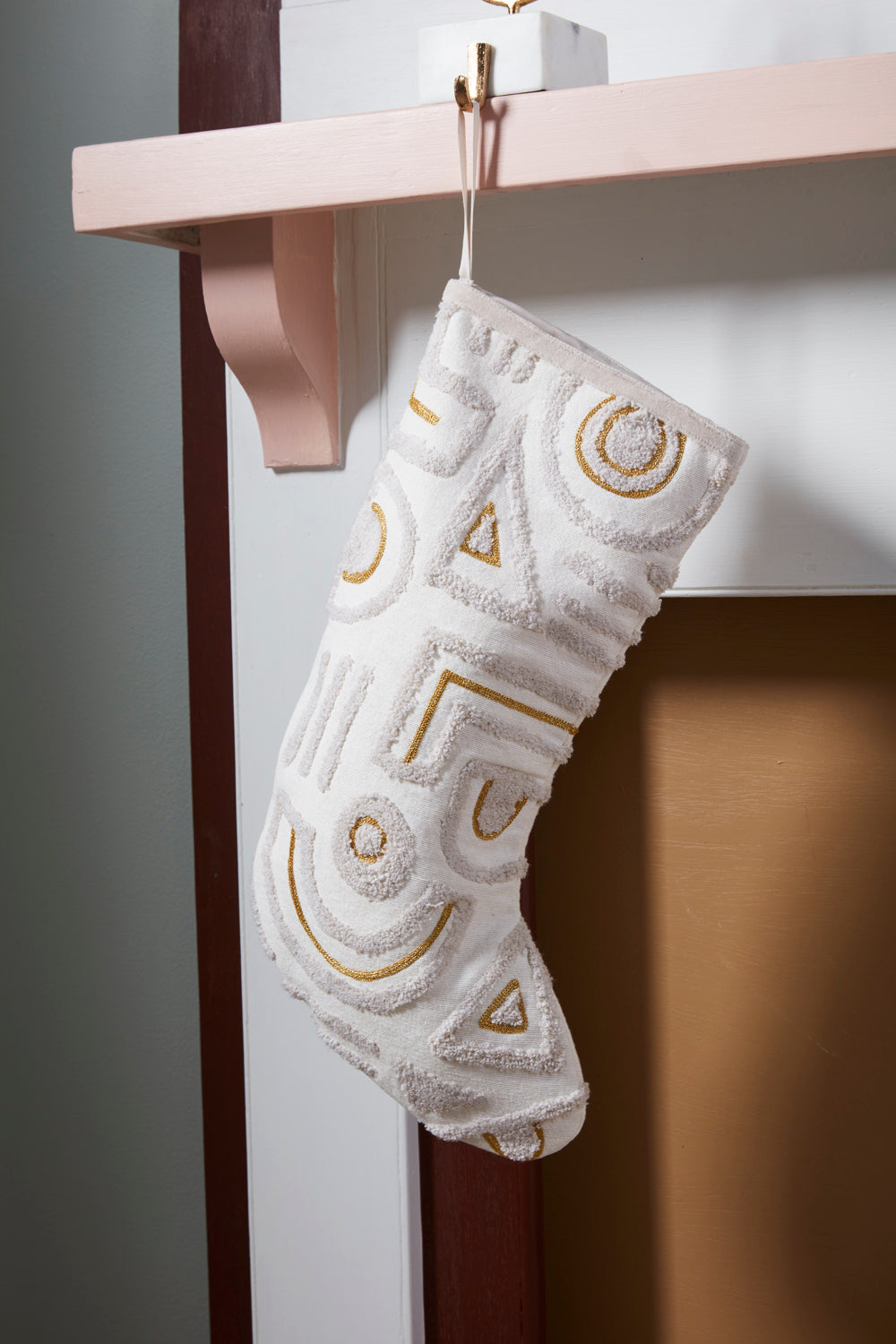 Polygon Stocking Set of 2 By Accent Decor | Decor | Modishstore - 3
