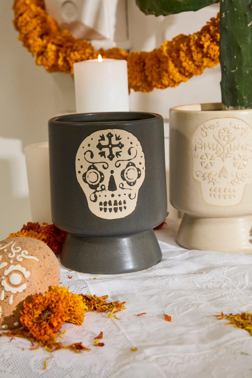 Posada Pot Set of 4 By Accent Decor | Planters, Troughs & Cachepots | Modishstore - 5